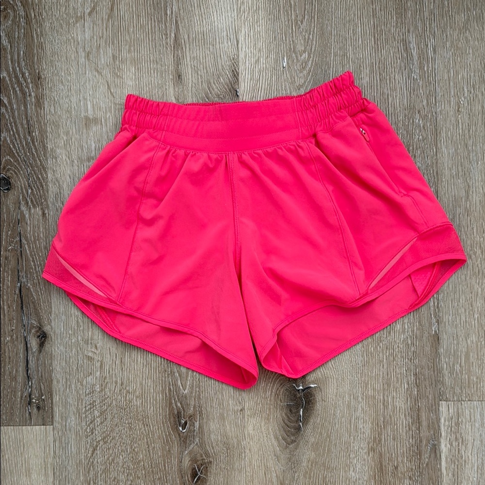 Lululemon Athletica Pink Hotty Hot shorts